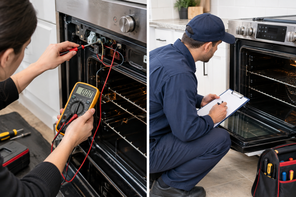 DIY repair versus professional Kitchenaid oven technician