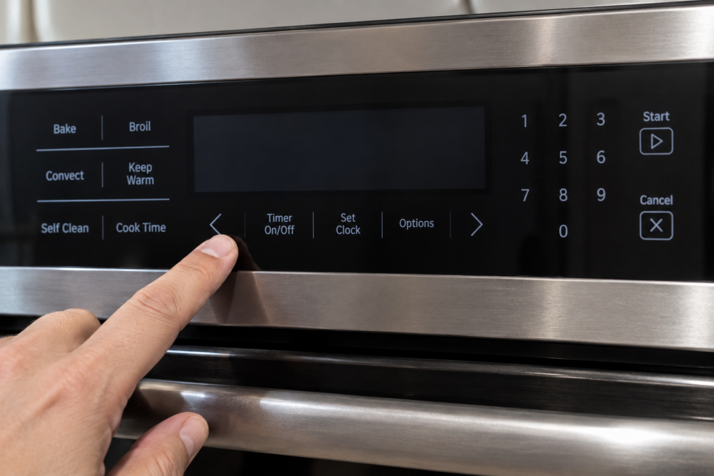 Unresponsive Kitchenaid oven touchpad control panel