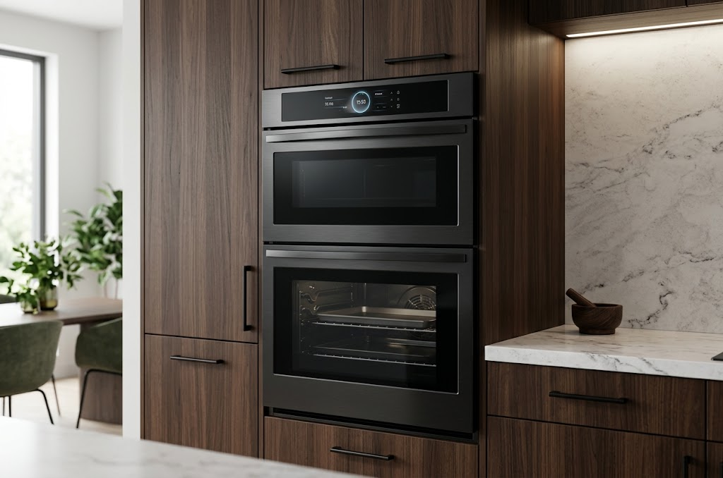 Samsung double wall oven with dual convection